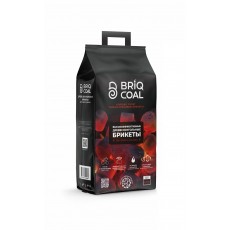 BRIQCOAL Древесноугольные брикеты BriqPACK 2,5 кг